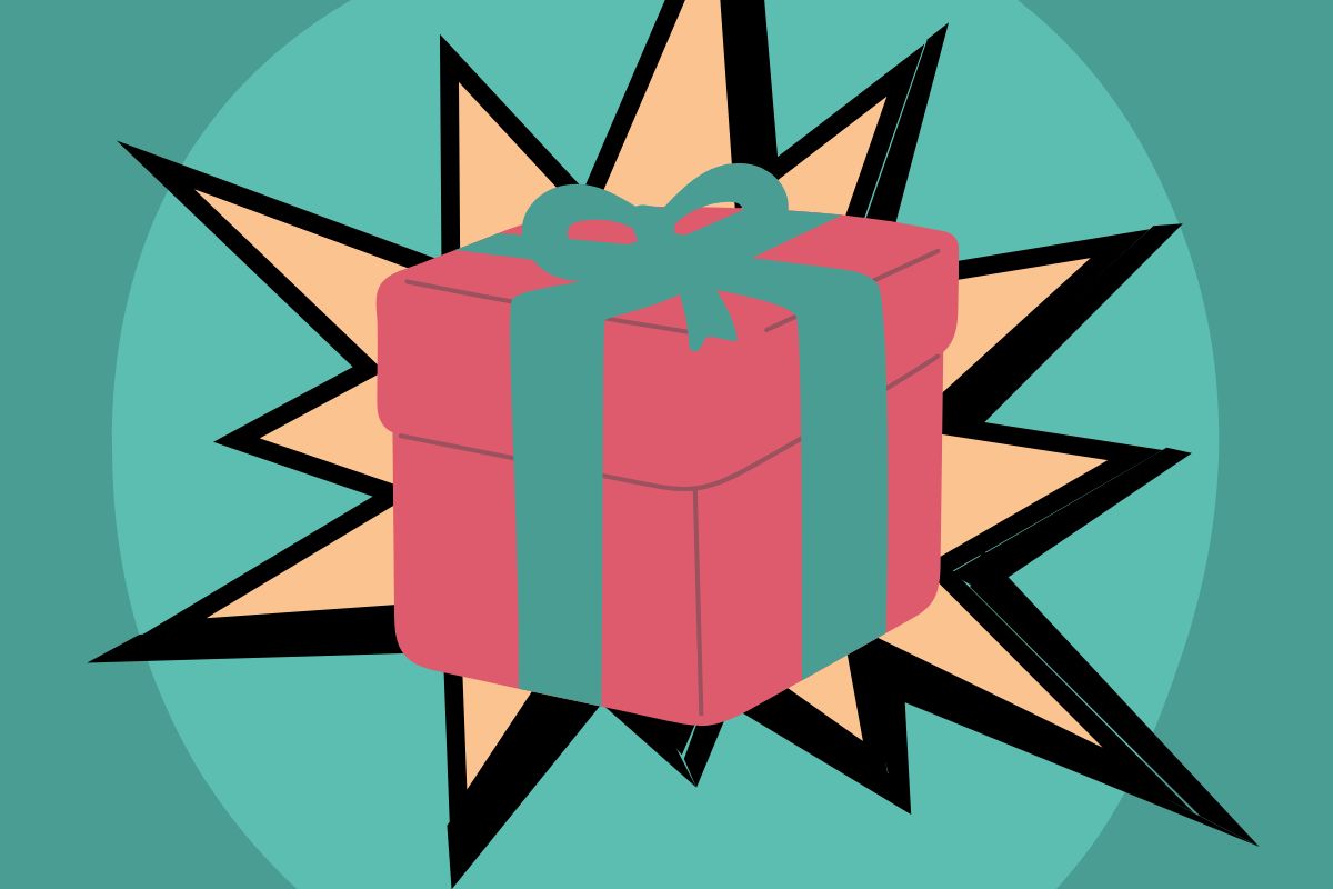 Gift Box Red Ribbon Bow Sentence Stock Photo 241094926 | Shutterstock